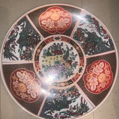 Original Moroccan Taous plate